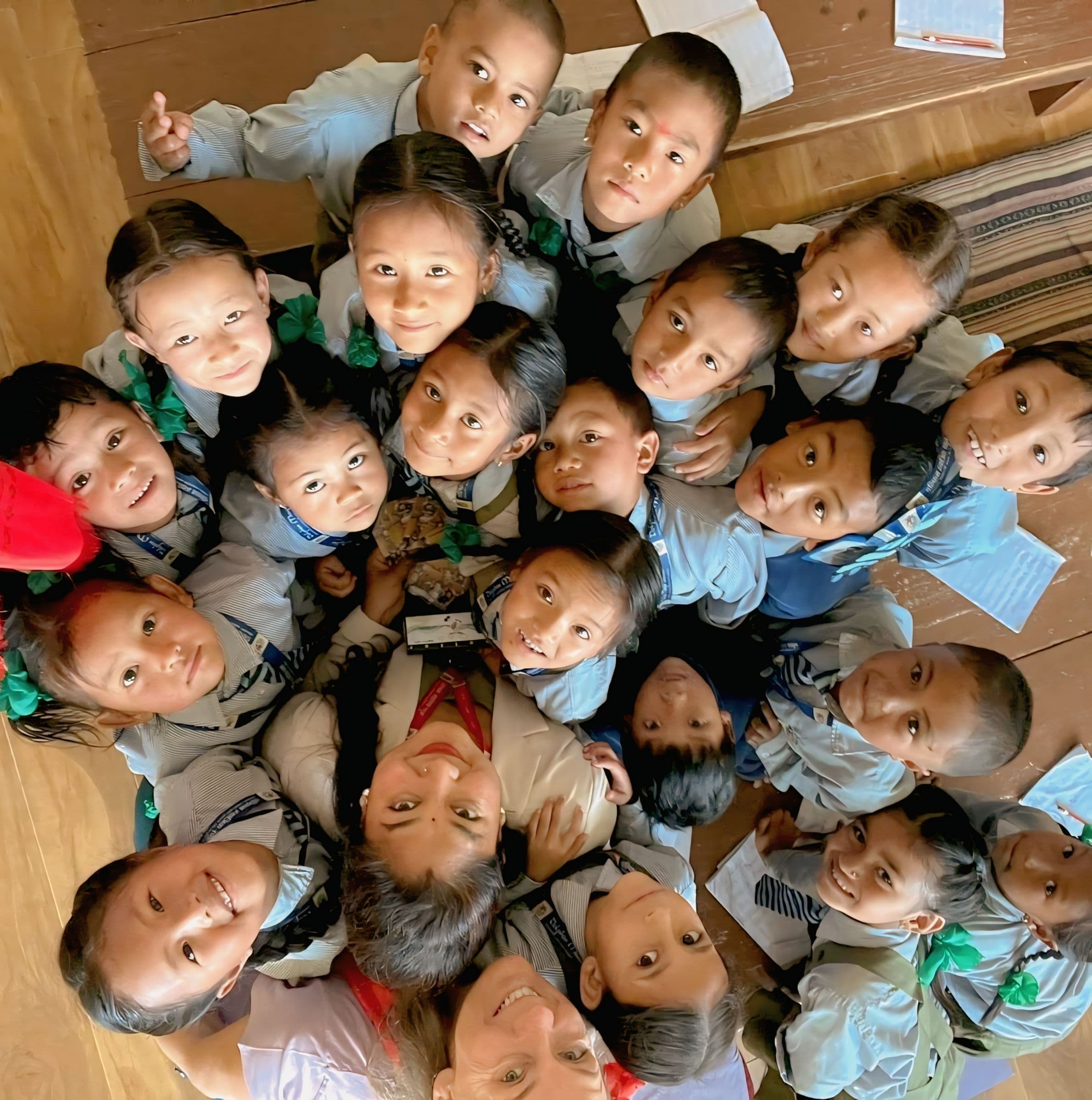 Children at school
